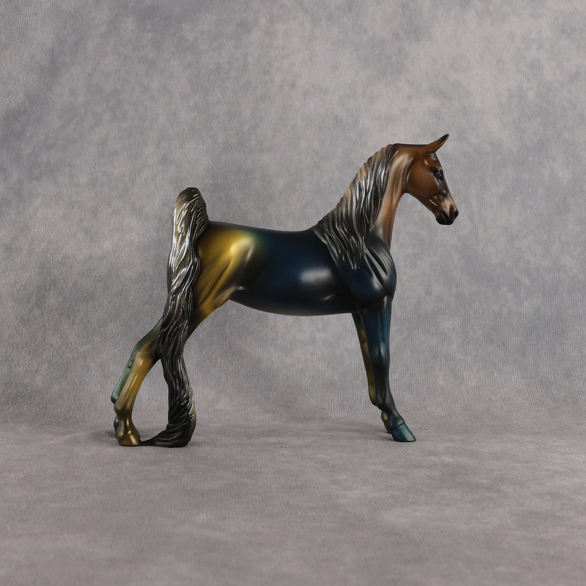 OOAK Pebble Saddlebred Blind Bag by Enrique Duarte WC26