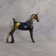 OOAK Pebble Saddlebred Blind Bag by Enrique Duarte WC26