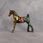 OOAK Pebble Saddlebred Blind Bag by Enrique Duarte WC26