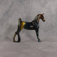 OOAK Pebble Saddlebred Blind Bag by Enrique Duarte WC26