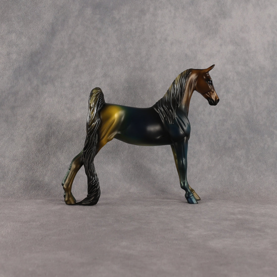 OOAK Pebble Saddlebred Blind Bag by Enrique Duarte WC26
