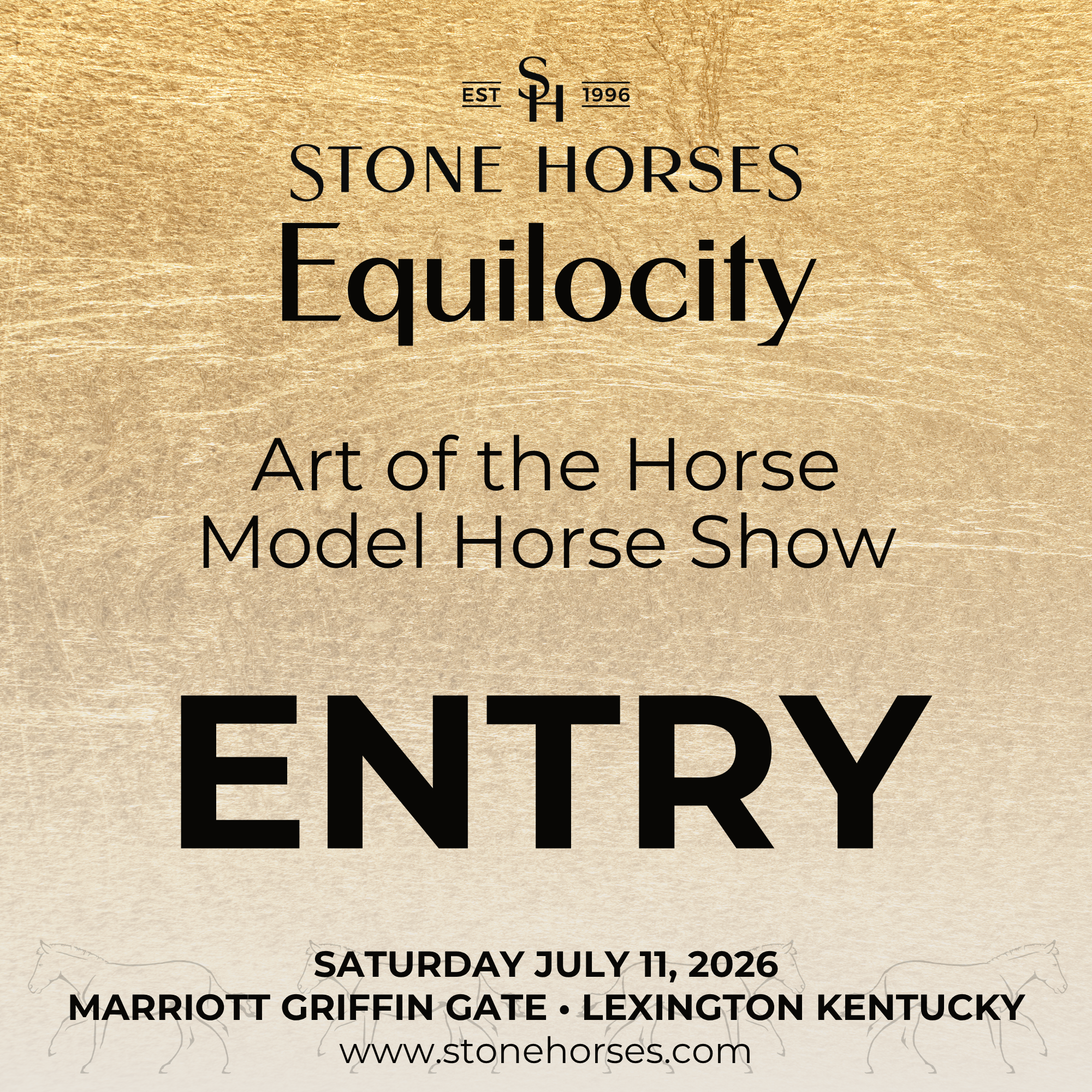 Equilocity Art of the Horse Model Horse Show Saturday July 11 2026 EQ26