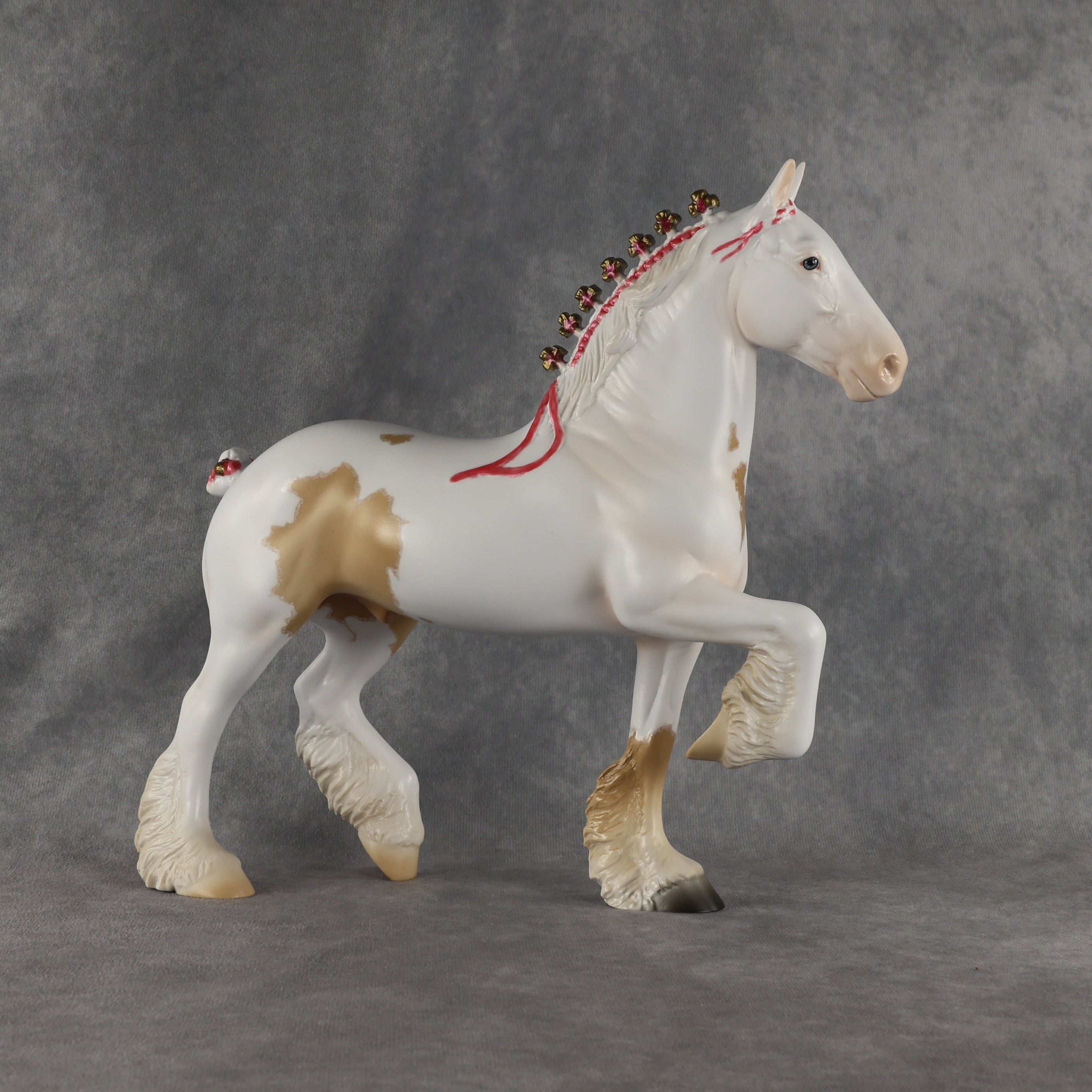 Sand Dollar OOAK Trotting Drafter by Madi Wiseman EQ26