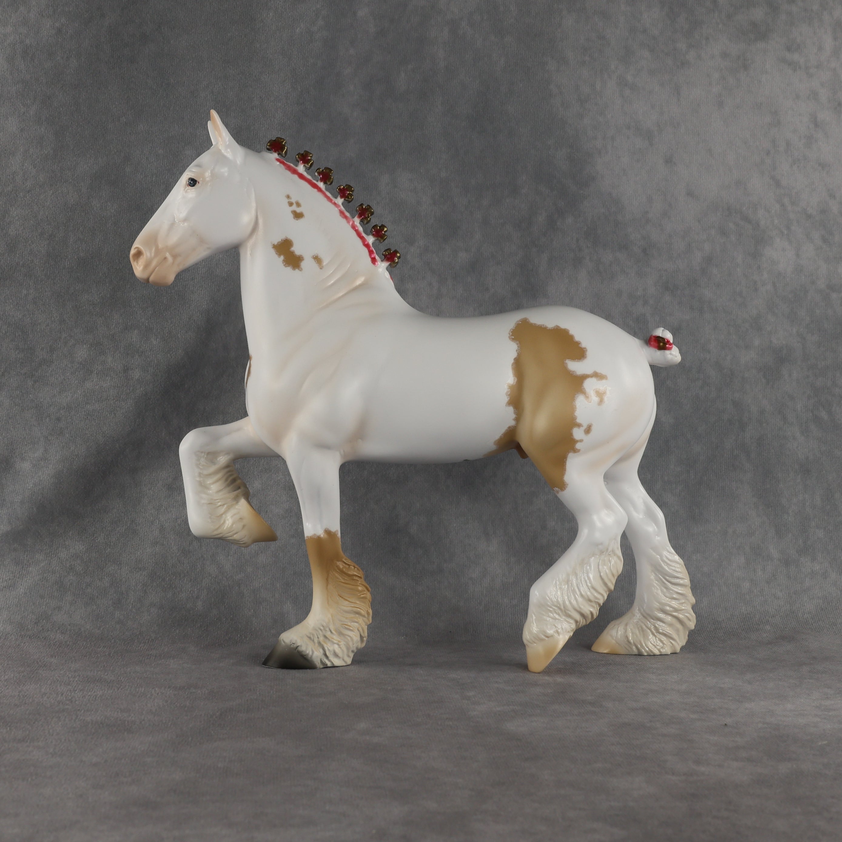 Sand Dollar OOAK Trotting Drafter by Madi Wiseman EQ26