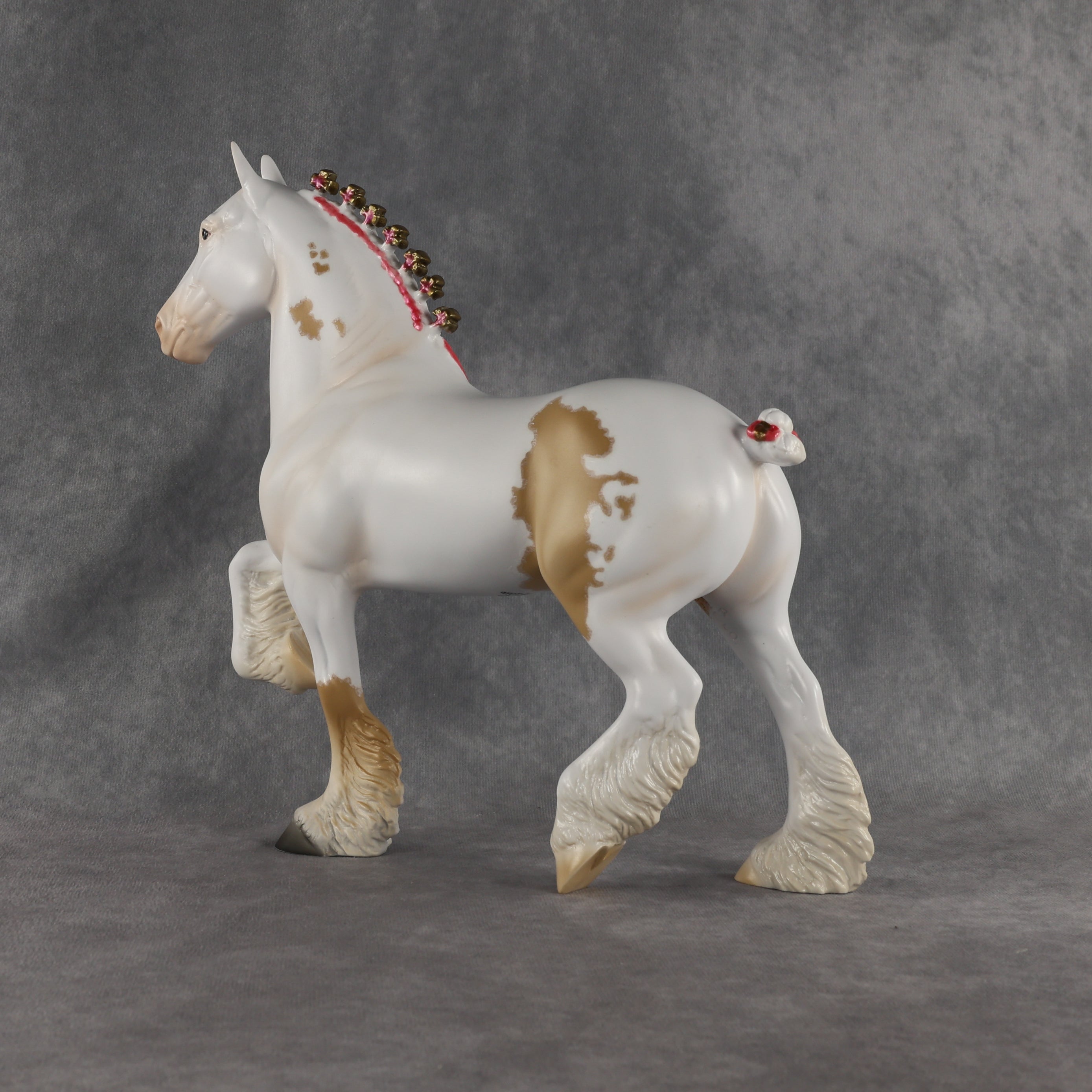 Sand Dollar OOAK Trotting Drafter by Madi Wiseman EQ26