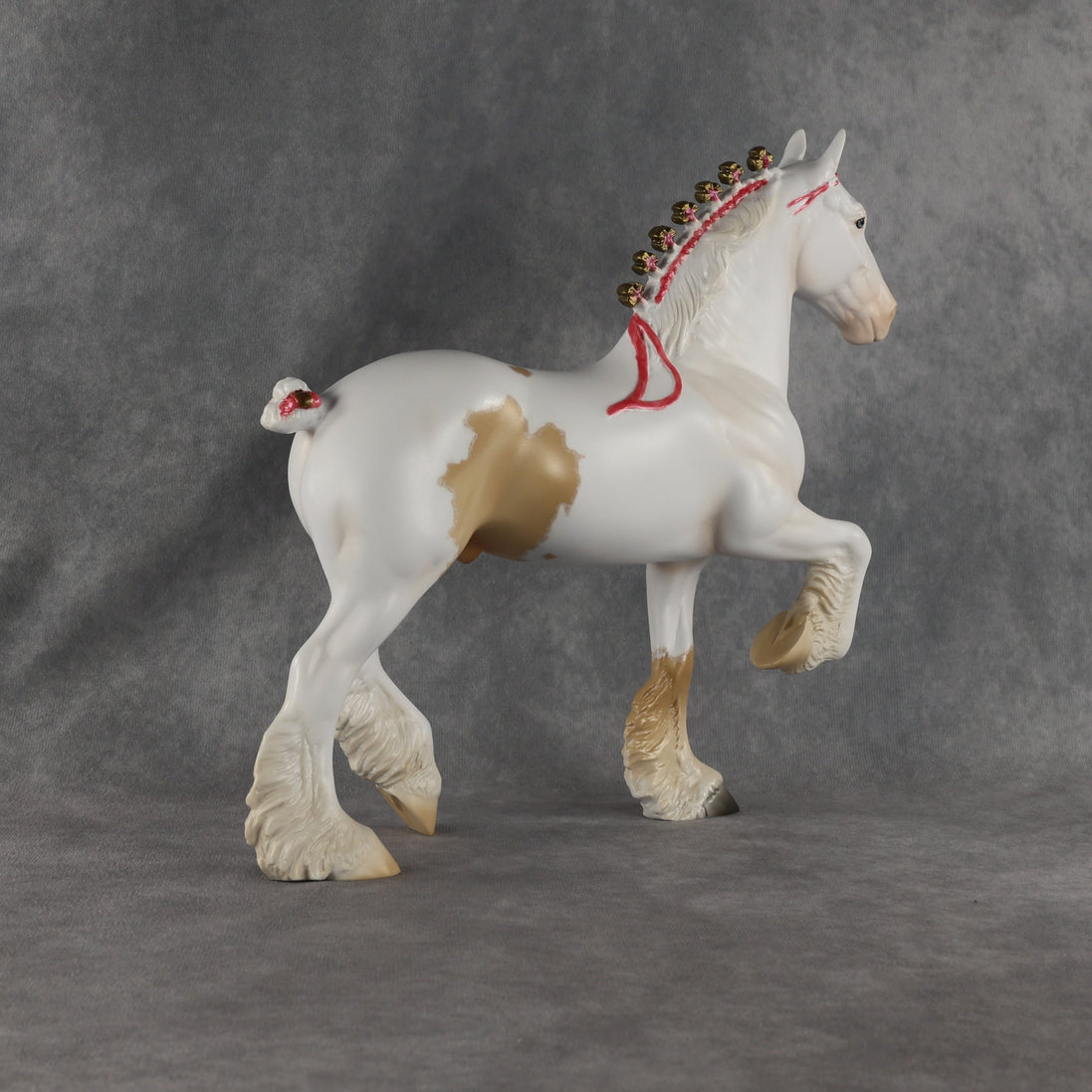 Sand Dollar OOAK Trotting Drafter by Madi Wiseman EQ26