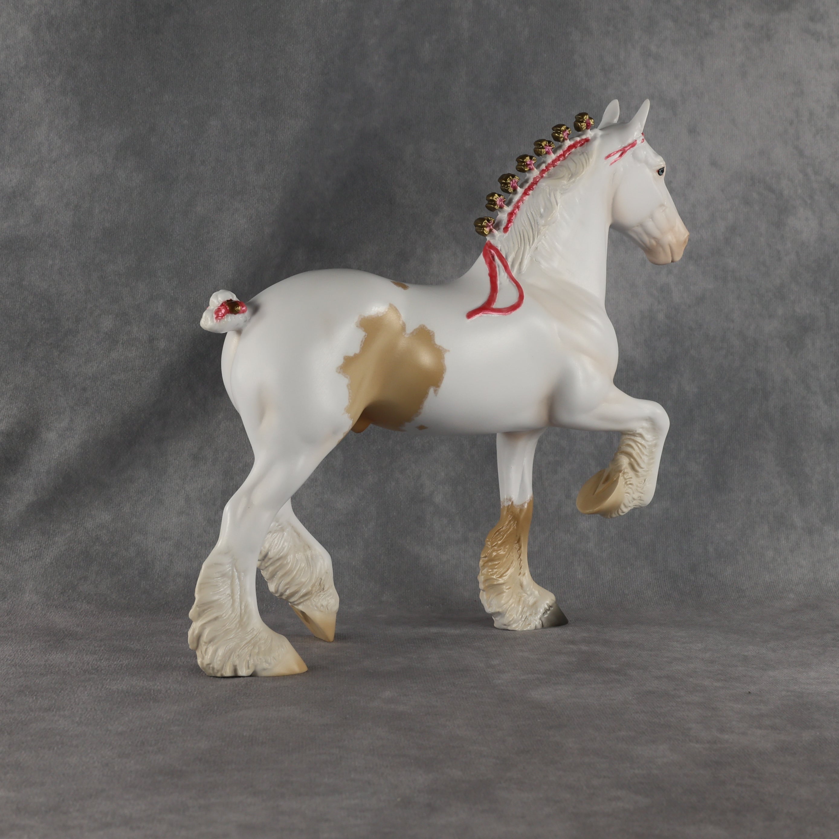 Sand Dollar OOAK Trotting Drafter by Madi Wiseman EQ26