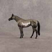 Scatter OOAK Chip Stock Horse by Dawn Quick EQ26