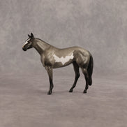 Scatter OOAK Chip Stock Horse by Dawn Quick EQ26