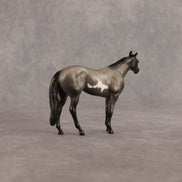 Scatter OOAK Chip Stock Horse by Dawn Quick EQ26