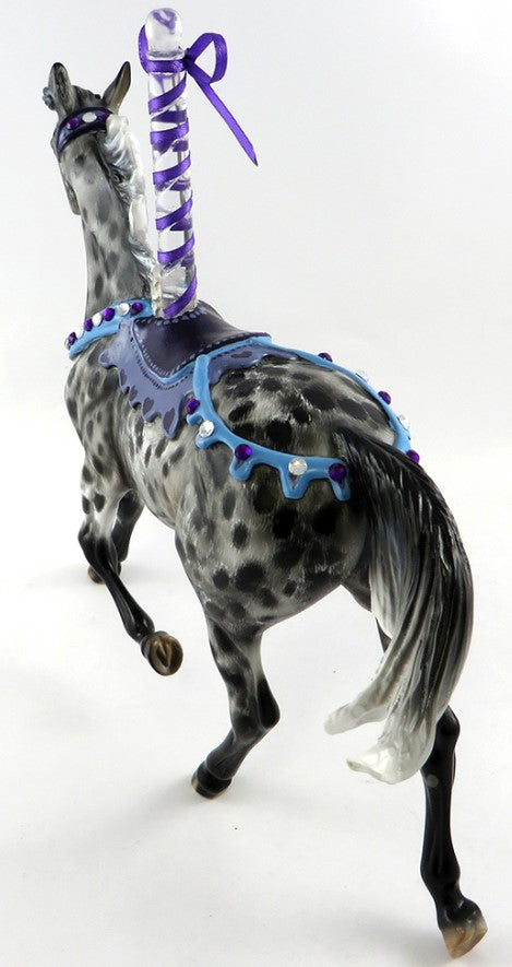 Jasmine aka Fantasia-OOAK APPALOOSA CAROUSEL YEARLING MODEL HORSE BY JULIE KEIM 10/12/16