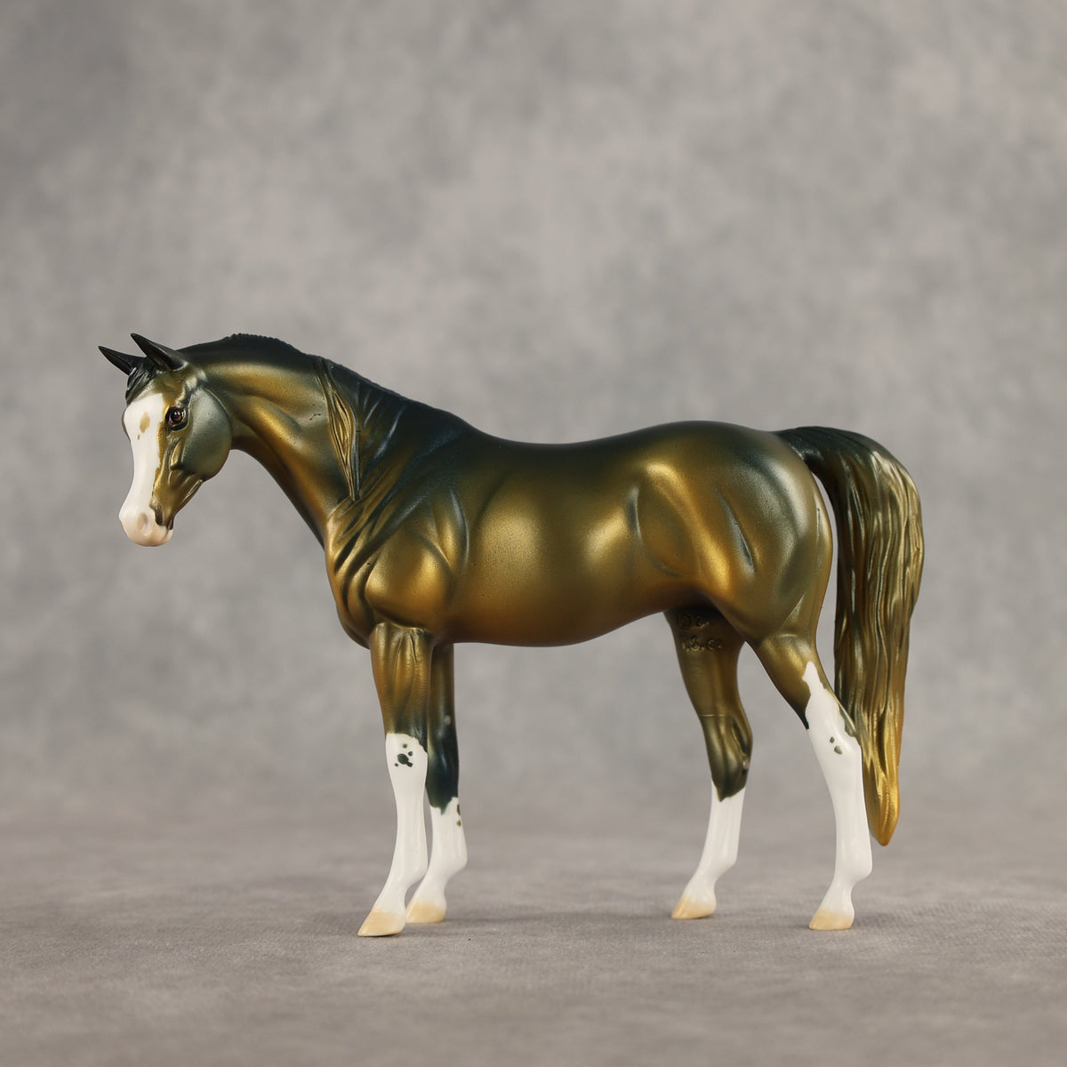 Sea Foam Lagoon OOAK Pebble Arabian Mare by Dawn Quick SHCF26