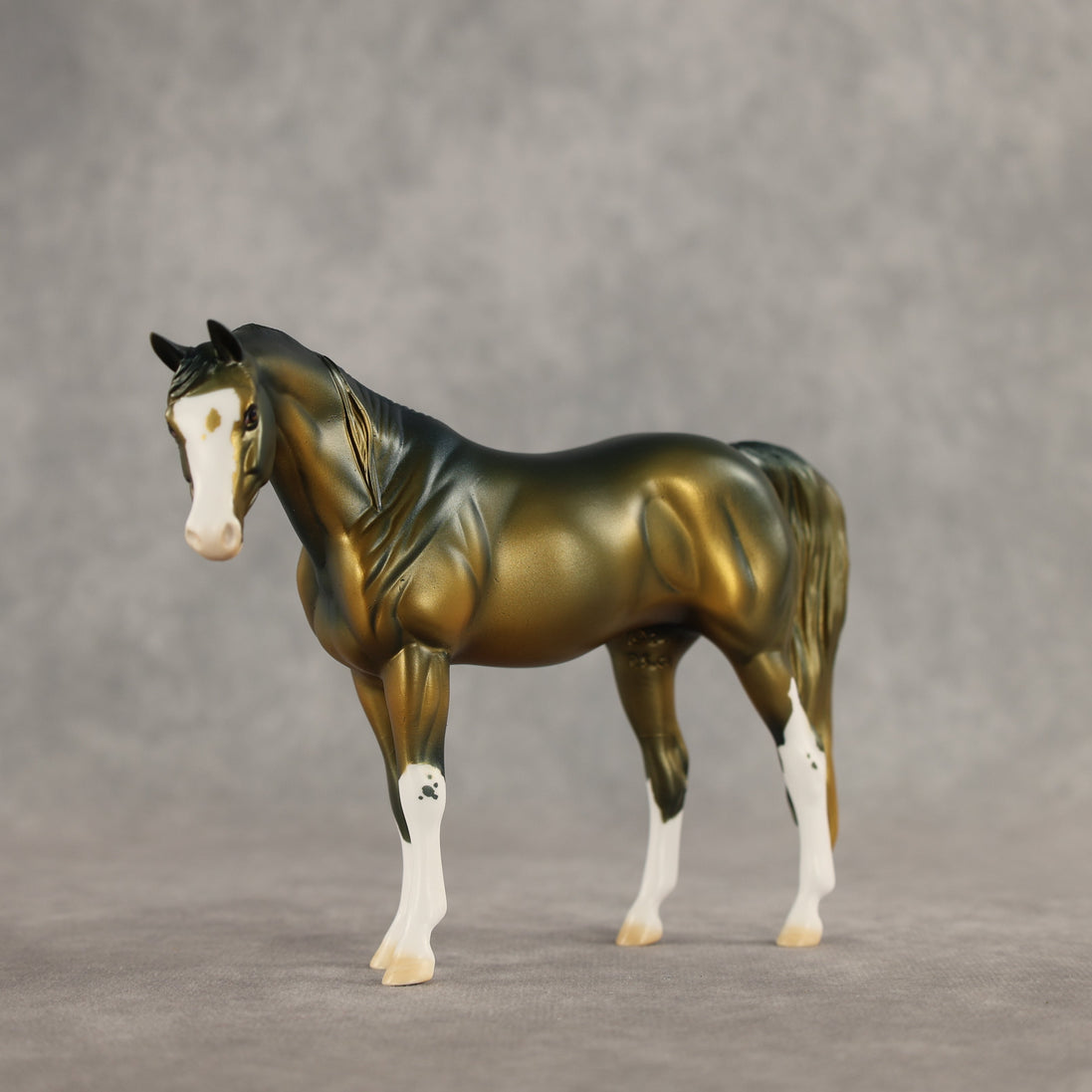 Sea Foam Lagoon OOAK Pebble Arabian Mare by Dawn Quick SHCF26
