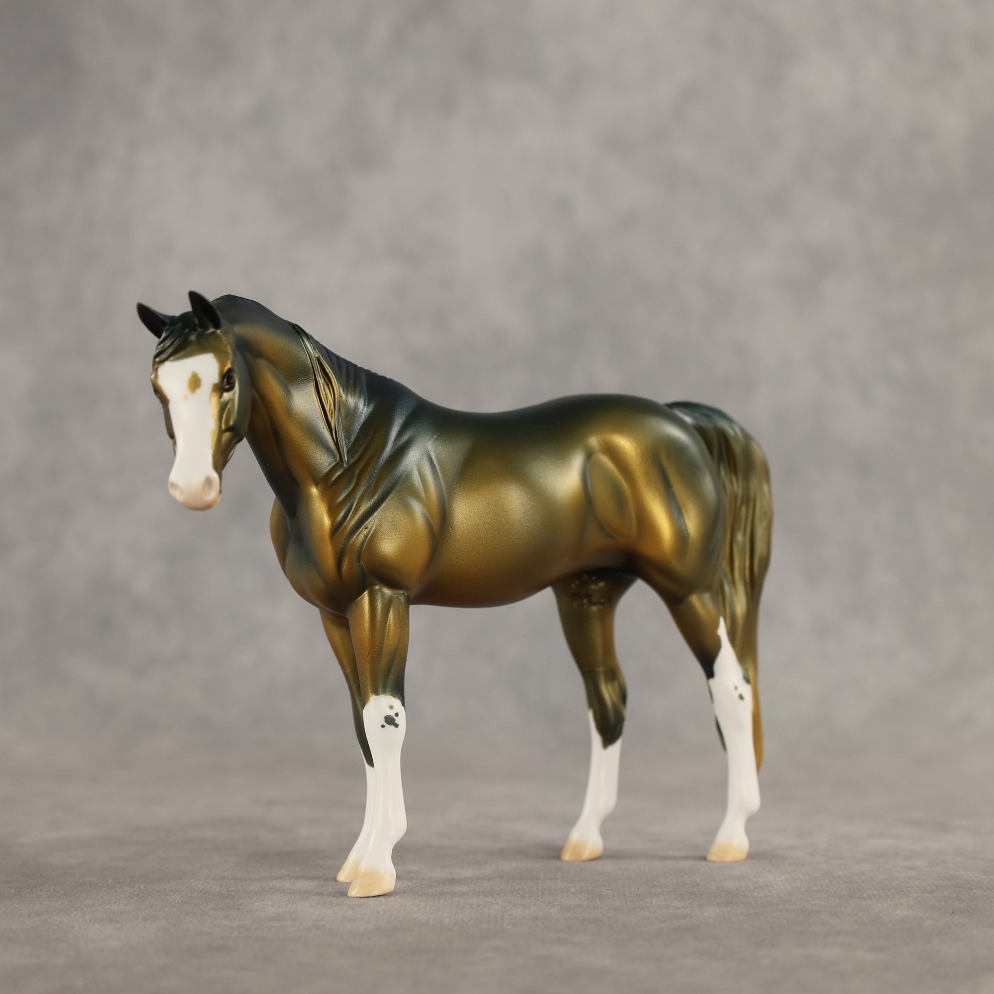 Sea Foam Lagoon OOAK Pebble Arabian Mare by Dawn Quick SHCF26
