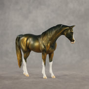 Sea Foam Lagoon OOAK Pebble Arabian Mare by Dawn Quick SHCF26