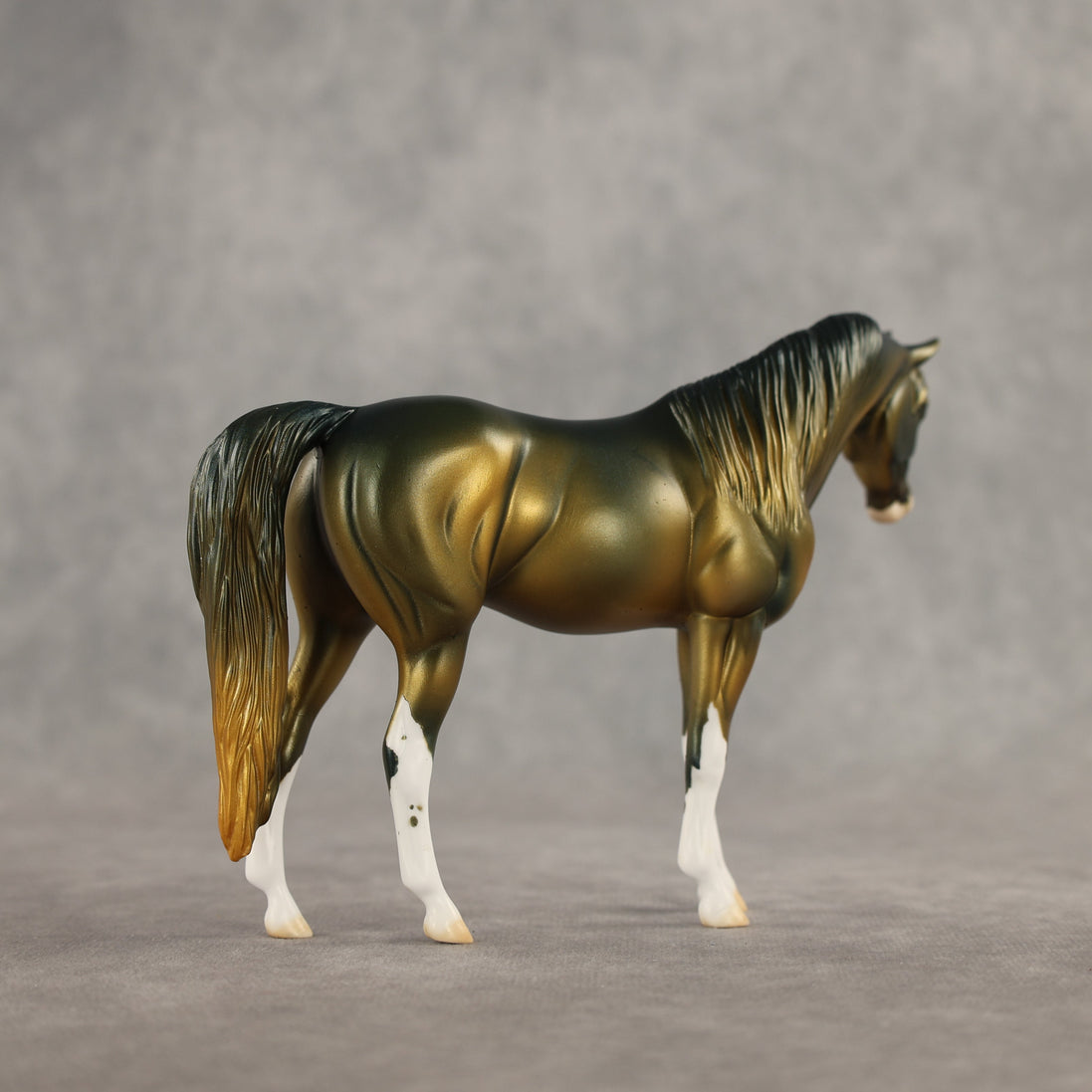 Sea Foam Lagoon OOAK Pebble Arabian Mare by Dawn Quick SHCF26