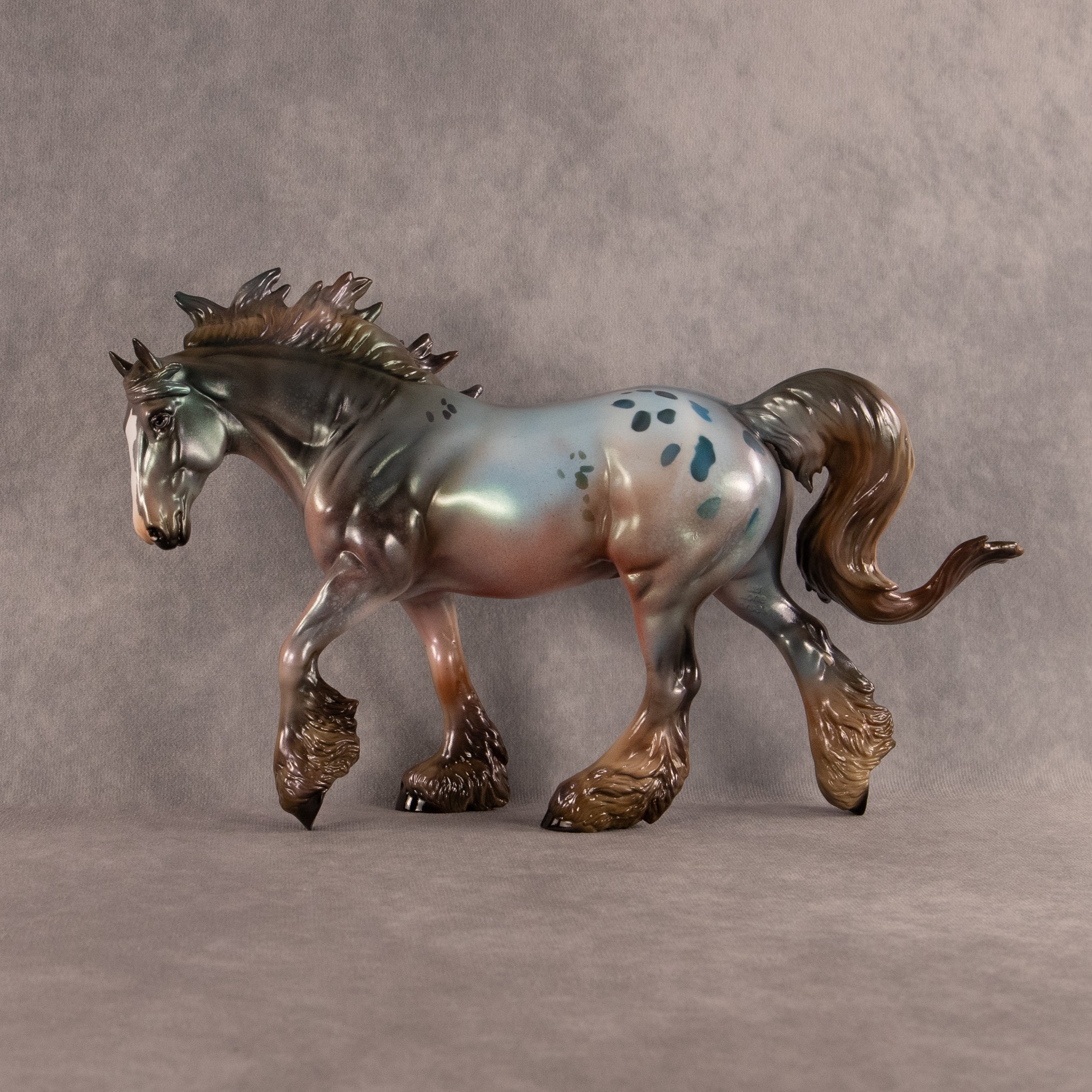 Sea Monster OOAK FCM Irish Cob by Julie Keim EQ26