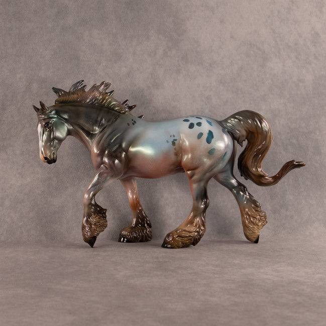 Sea Monster OOAK FCM Irish Cob by Julie Keim EQ26