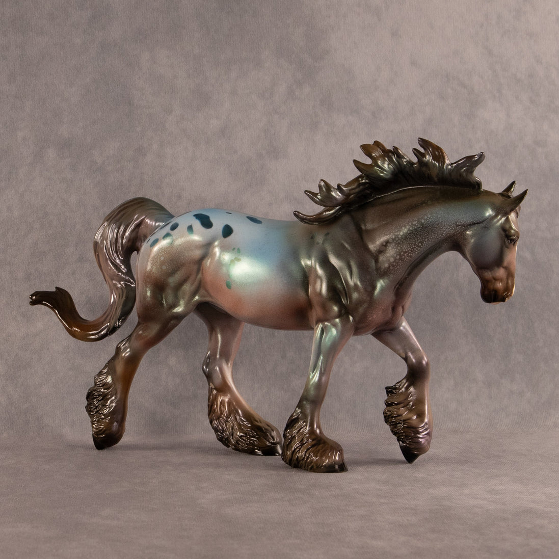 Sea Monster OOAK FCM Irish Cob by Julie Keim EQ26