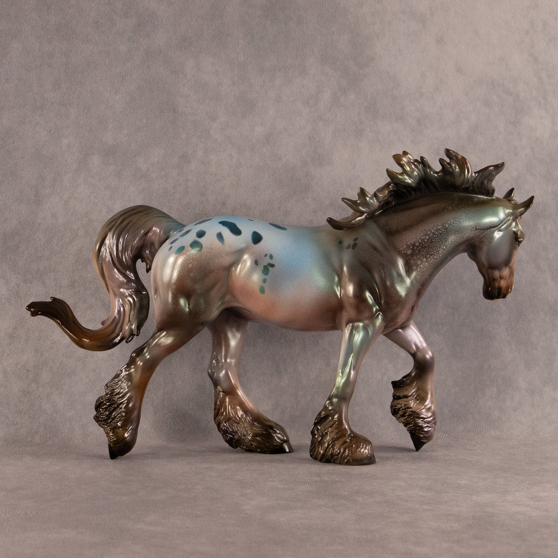 Sea Monster OOAK FCM Irish Cob by Julie Keim EQ26