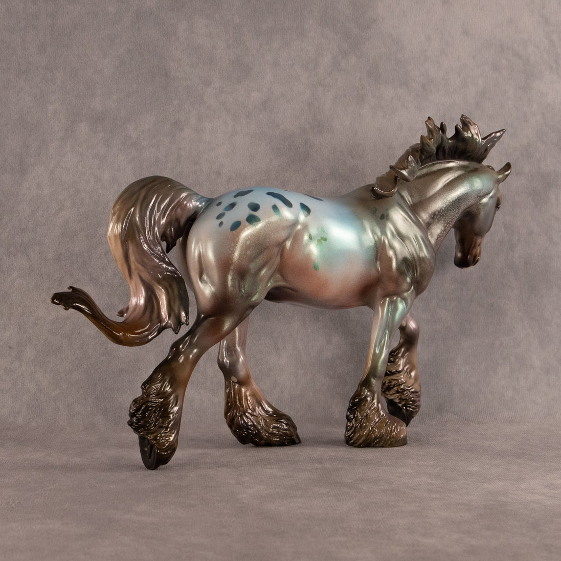 Sea Monster OOAK FCM Irish Cob by Julie Keim EQ26