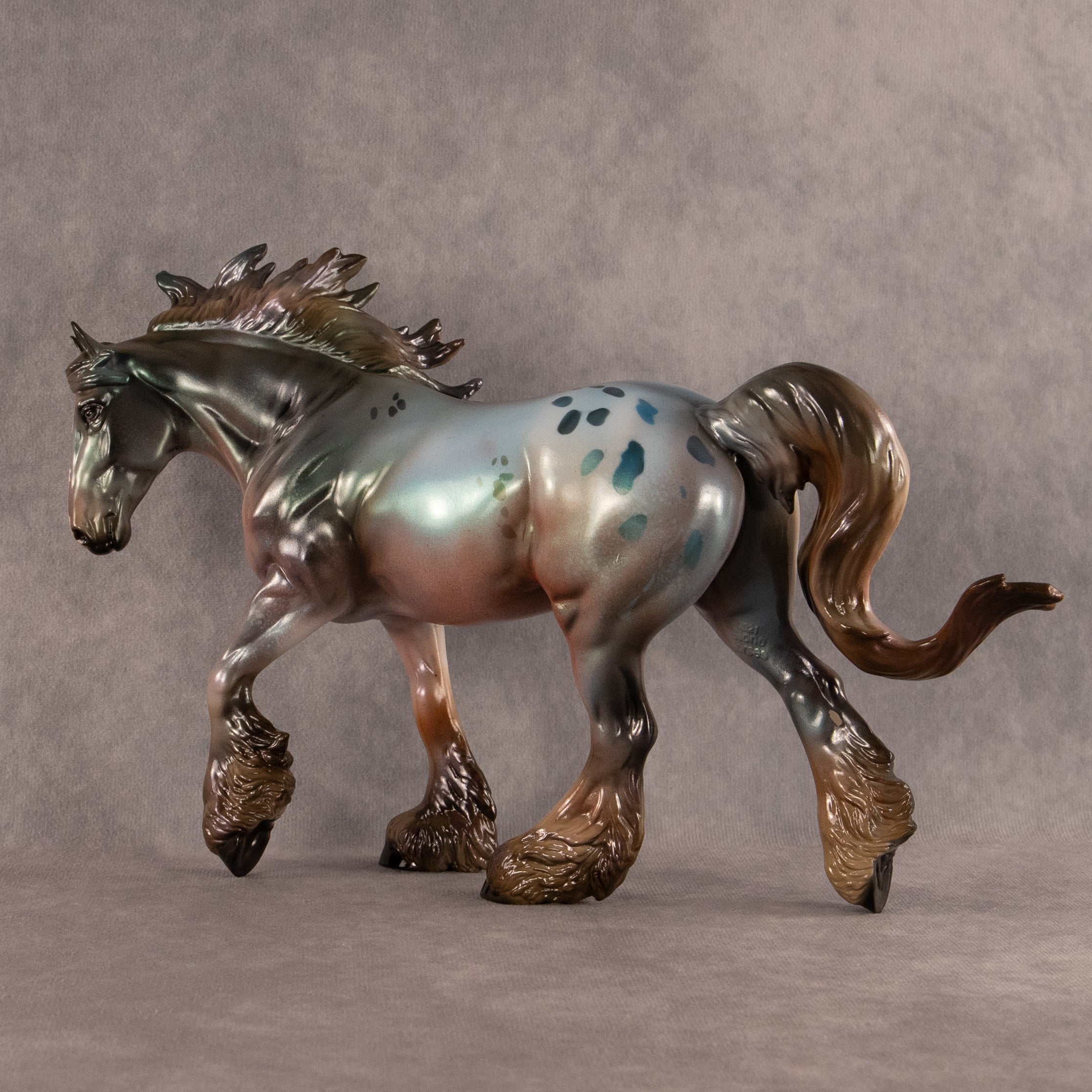 Sea Monster OOAK FCM Irish Cob by Julie Keim EQ26