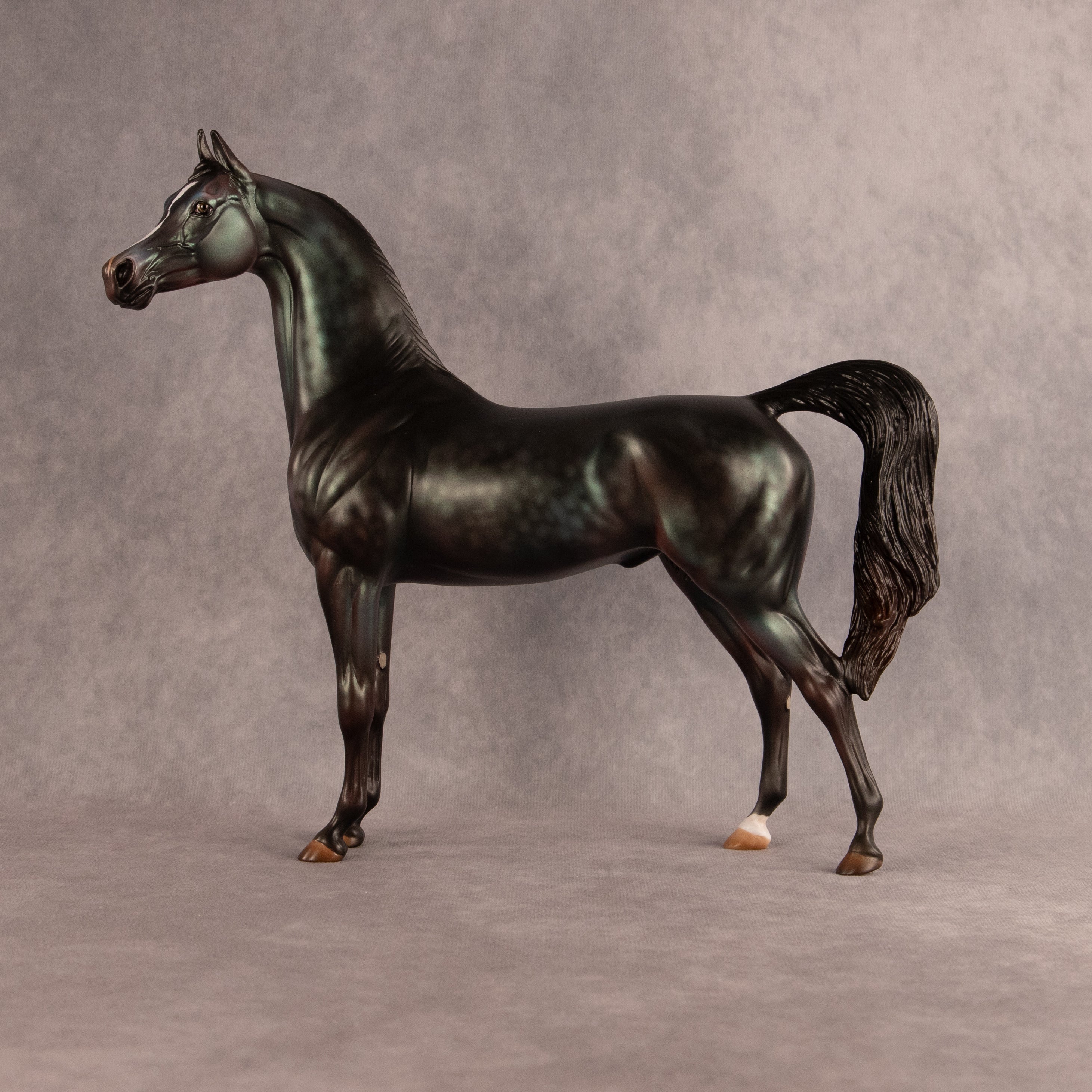 Seafoam OOAK Arabian Stallion by Julie Keim EQ26