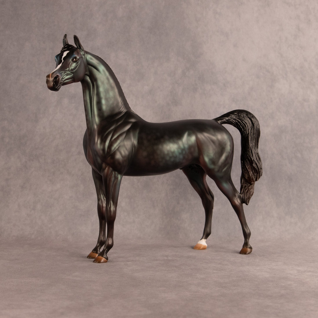 Seafoam OOAK Arabian Stallion by Julie Keim EQ26