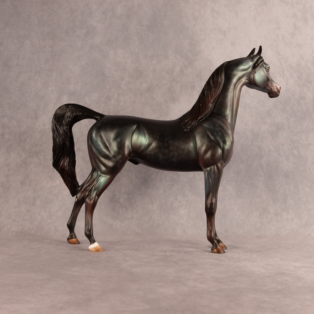 Seafoam OOAK Arabian Stallion by Julie Keim EQ26