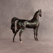 Seafoam OOAK Arabian Stallion by Julie Keim EQ26