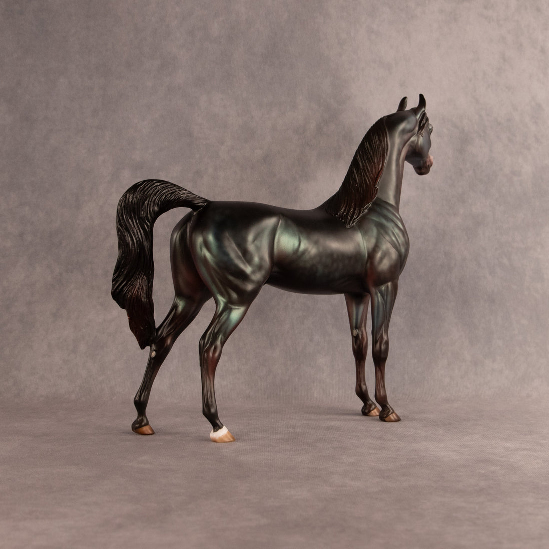 Seafoam OOAK Arabian Stallion by Julie Keim EQ26