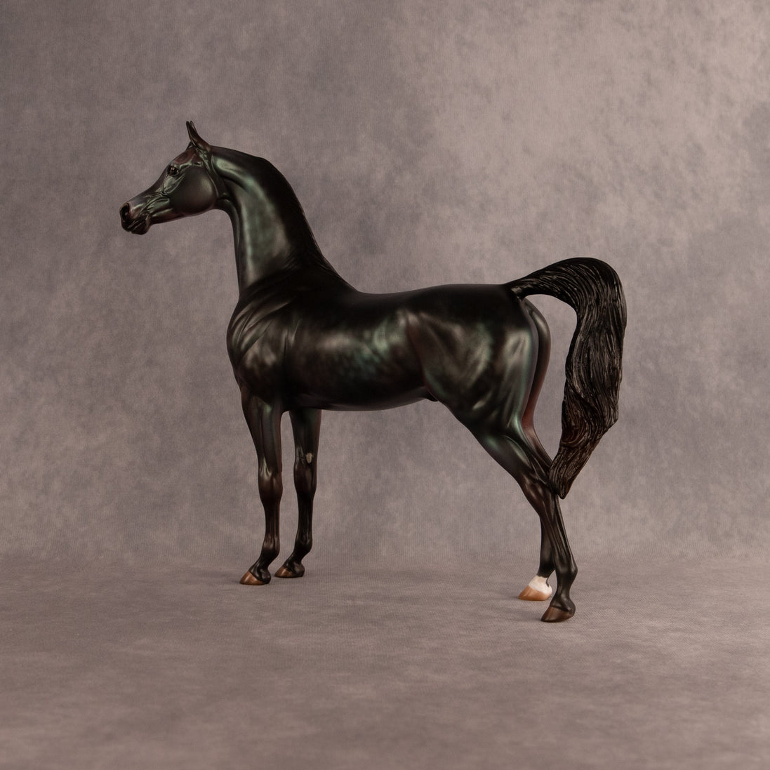 Seafoam OOAK Arabian Stallion by Julie Keim EQ26