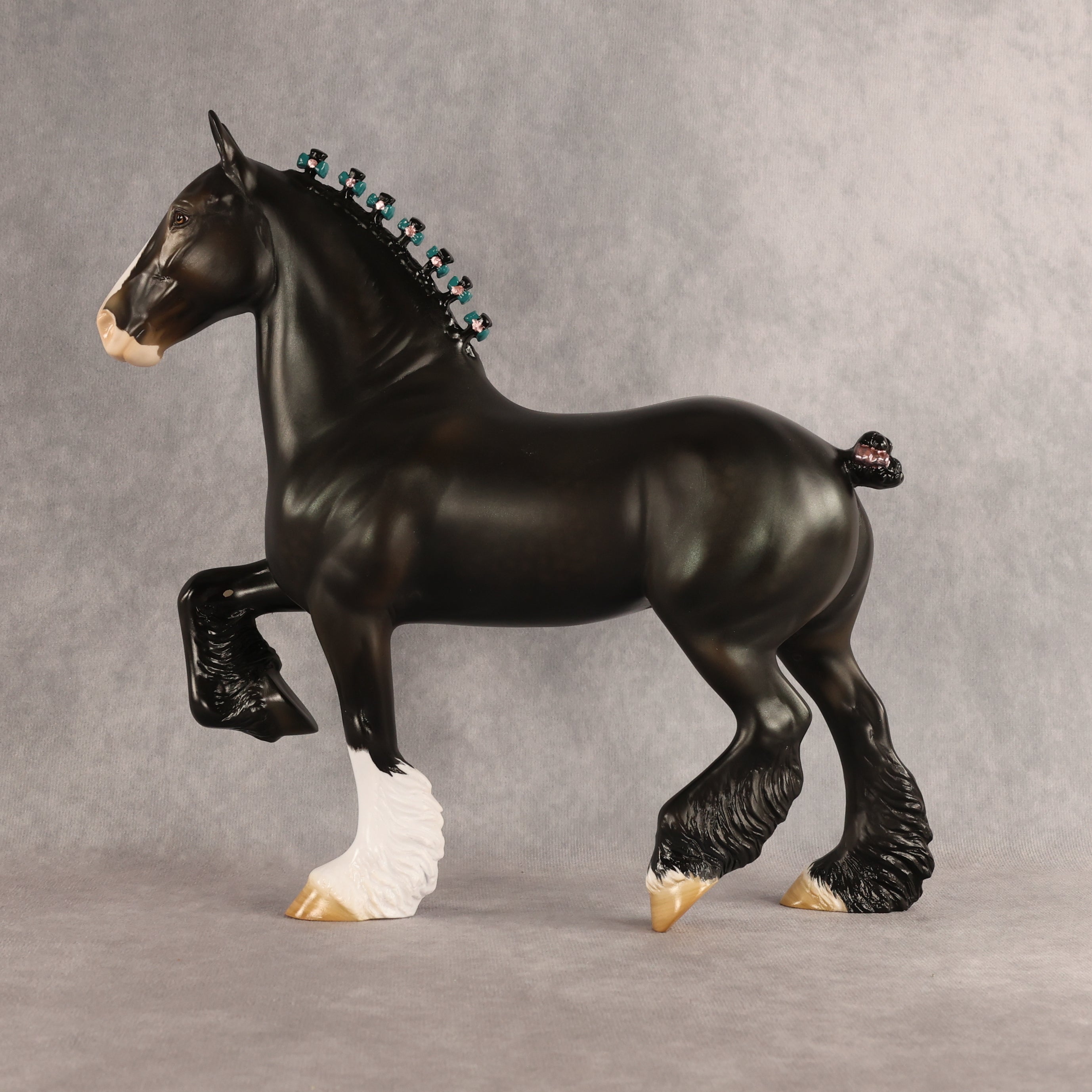 Sebastian OOAK Trotting Drafter by Angela Marleau EQ26