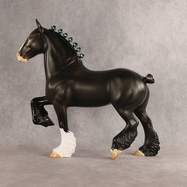 Sebastian OOAK Trotting Drafter by Angela Marleau EQ26