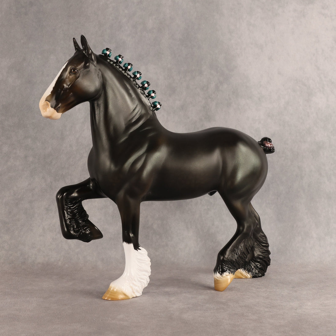 Sebastian OOAK Trotting Drafter by Angela Marleau EQ26