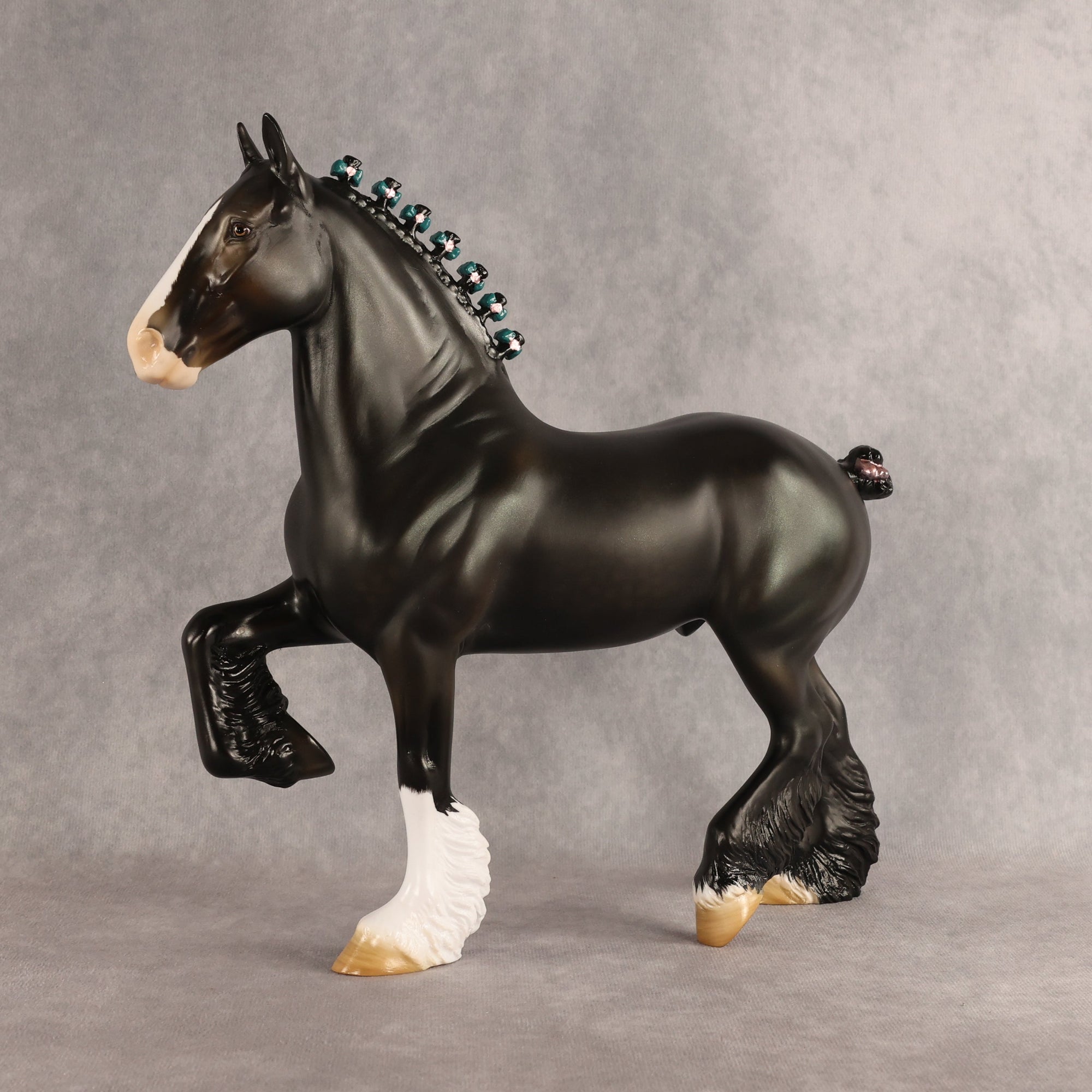 Sebastian OOAK Trotting Drafter by Angela Marleau EQ26