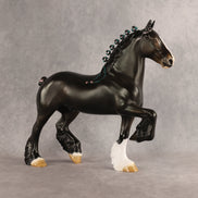 Sebastian OOAK Trotting Drafter by Angela Marleau EQ26