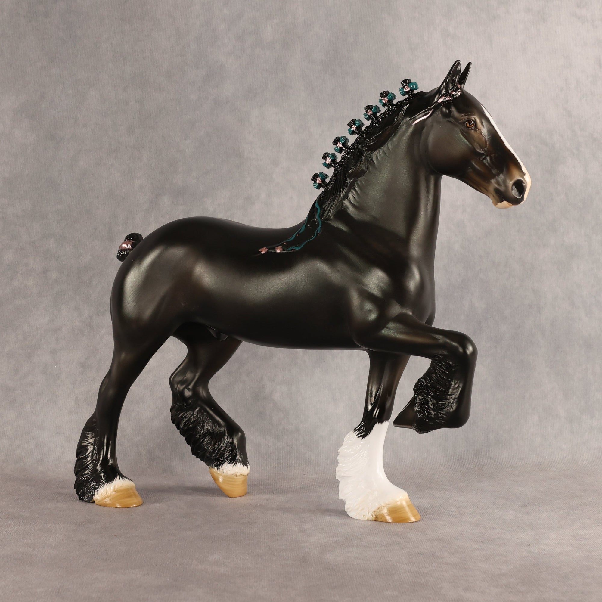 Sebastian OOAK Trotting Drafter by Angela Marleau EQ26