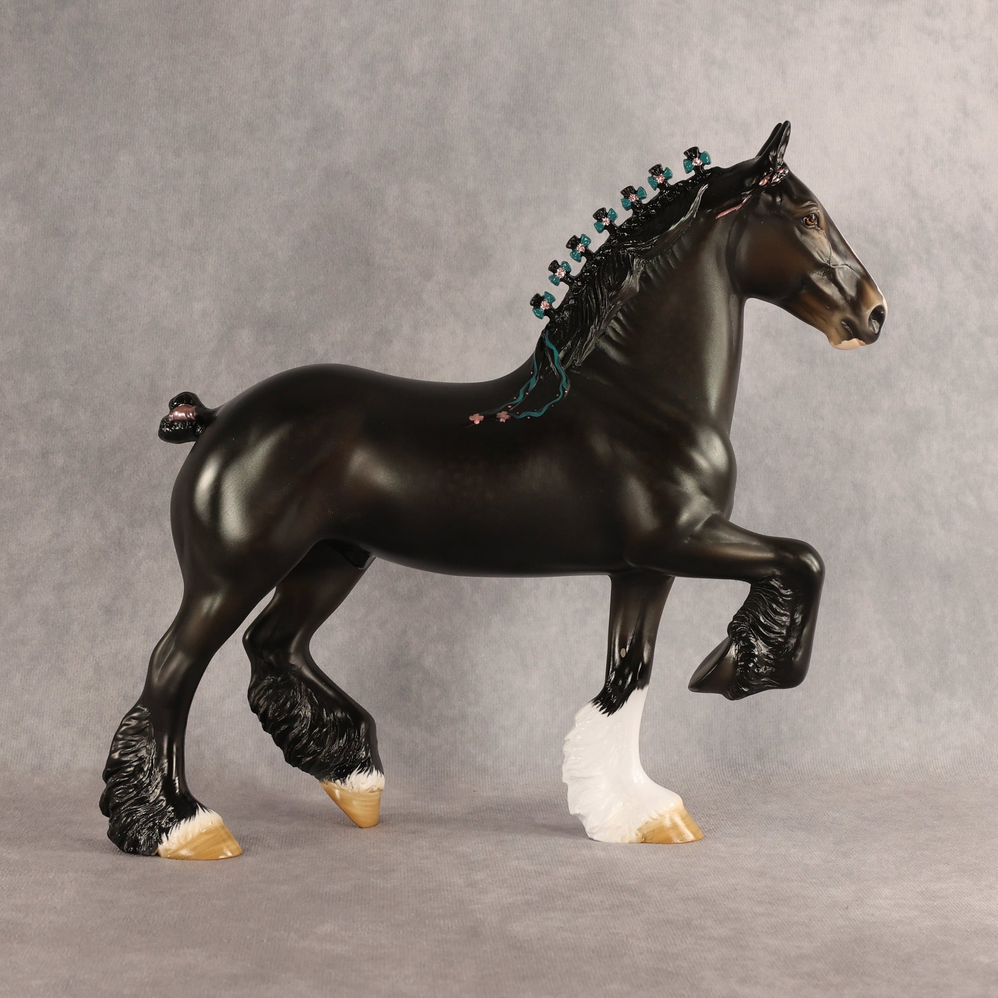 Sebastian OOAK Trotting Drafter by Angela Marleau EQ26