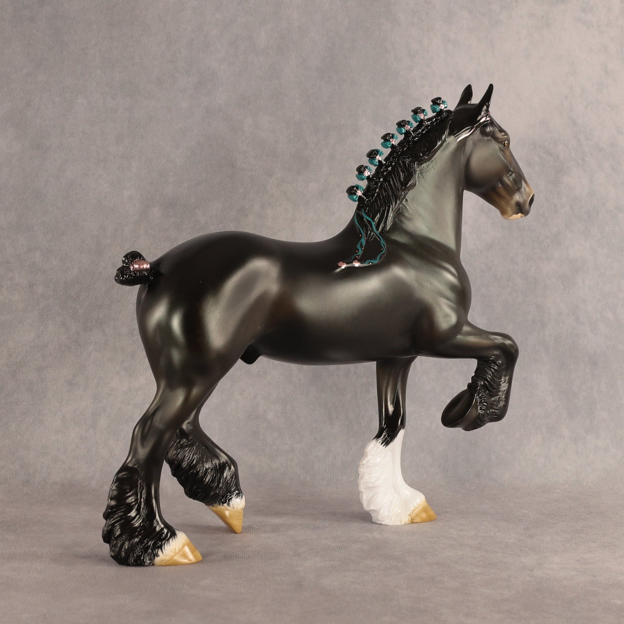 Sebastian OOAK Trotting Drafter by Angela Marleau EQ26