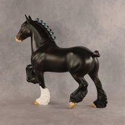 Sebastian OOAK Trotting Drafter by Angela Marleau EQ26