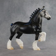 Semi Immediate Steel  OOAK Trotting Drafter by Jess Hamill SHCF26