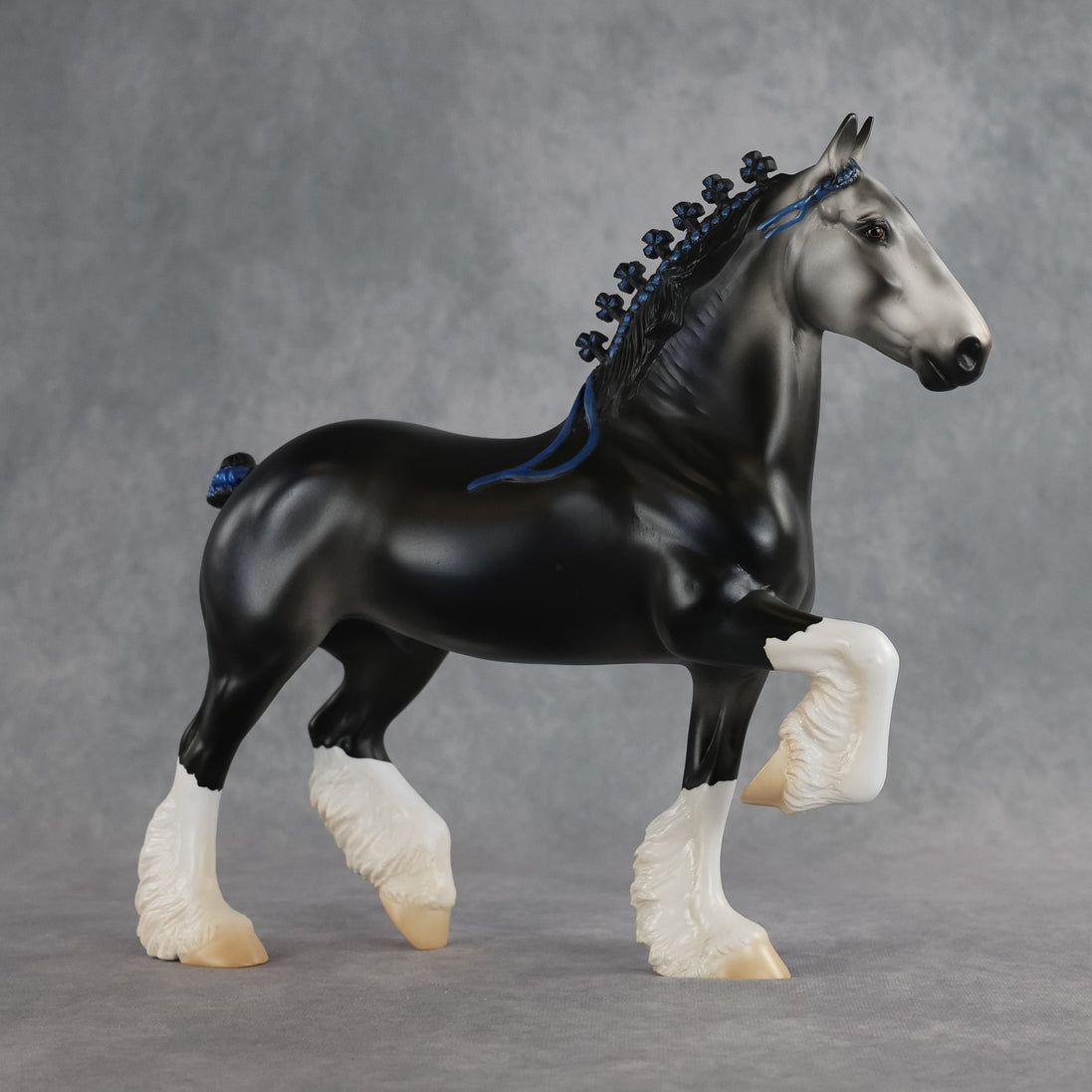 Semi Immediate Steel  OOAK Trotting Drafter by Jess Hamill SHCF26