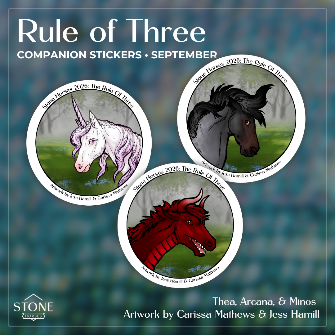 The Rule of Three September Sticker Set 2026 Limited Edition