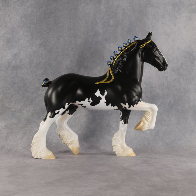 Shark! OOAK Trotting Drafter by Madi Wiseman EQ26