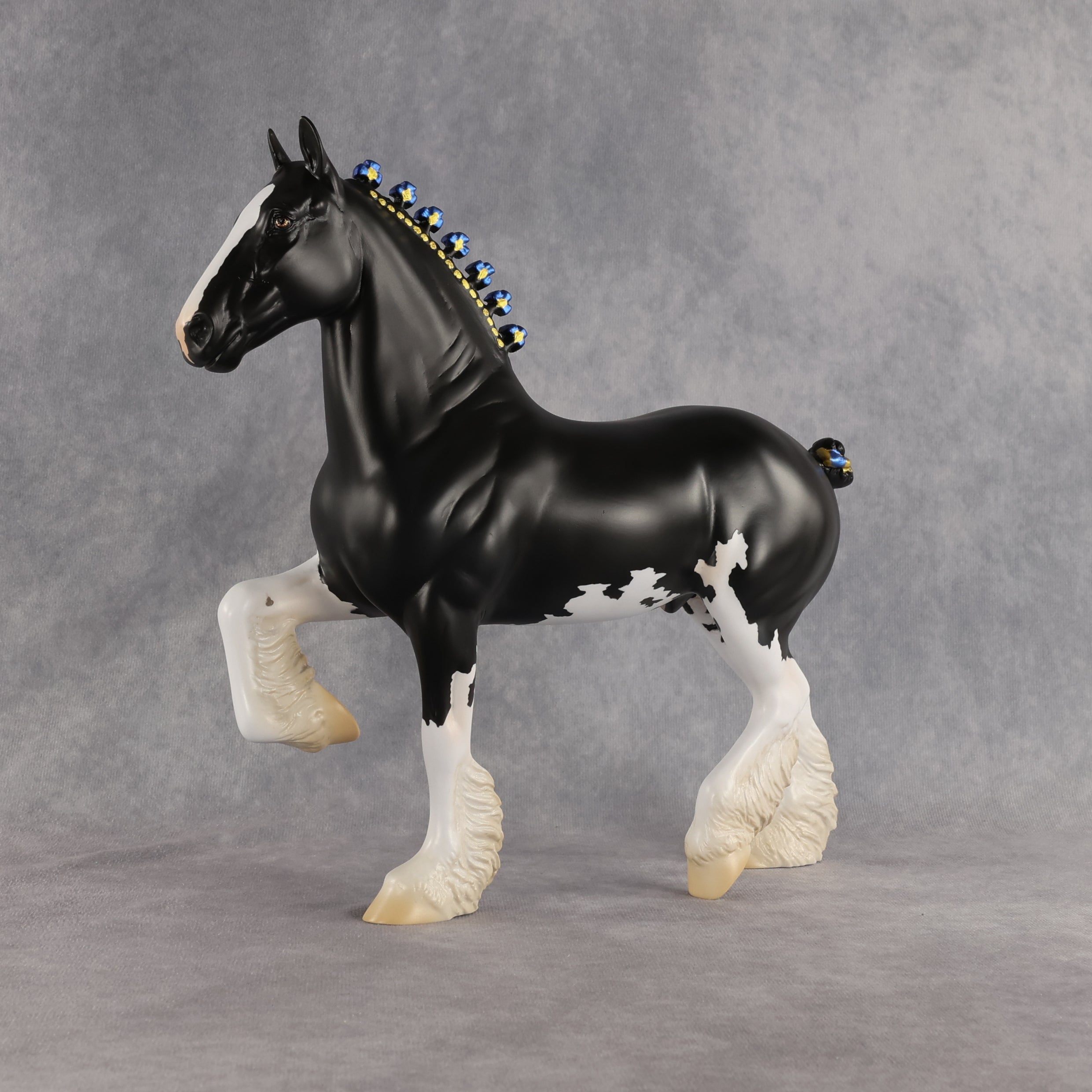 Shark! OOAK Trotting Drafter by Madi Wiseman EQ26