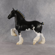 Shark! OOAK Trotting Drafter by Madi Wiseman EQ26