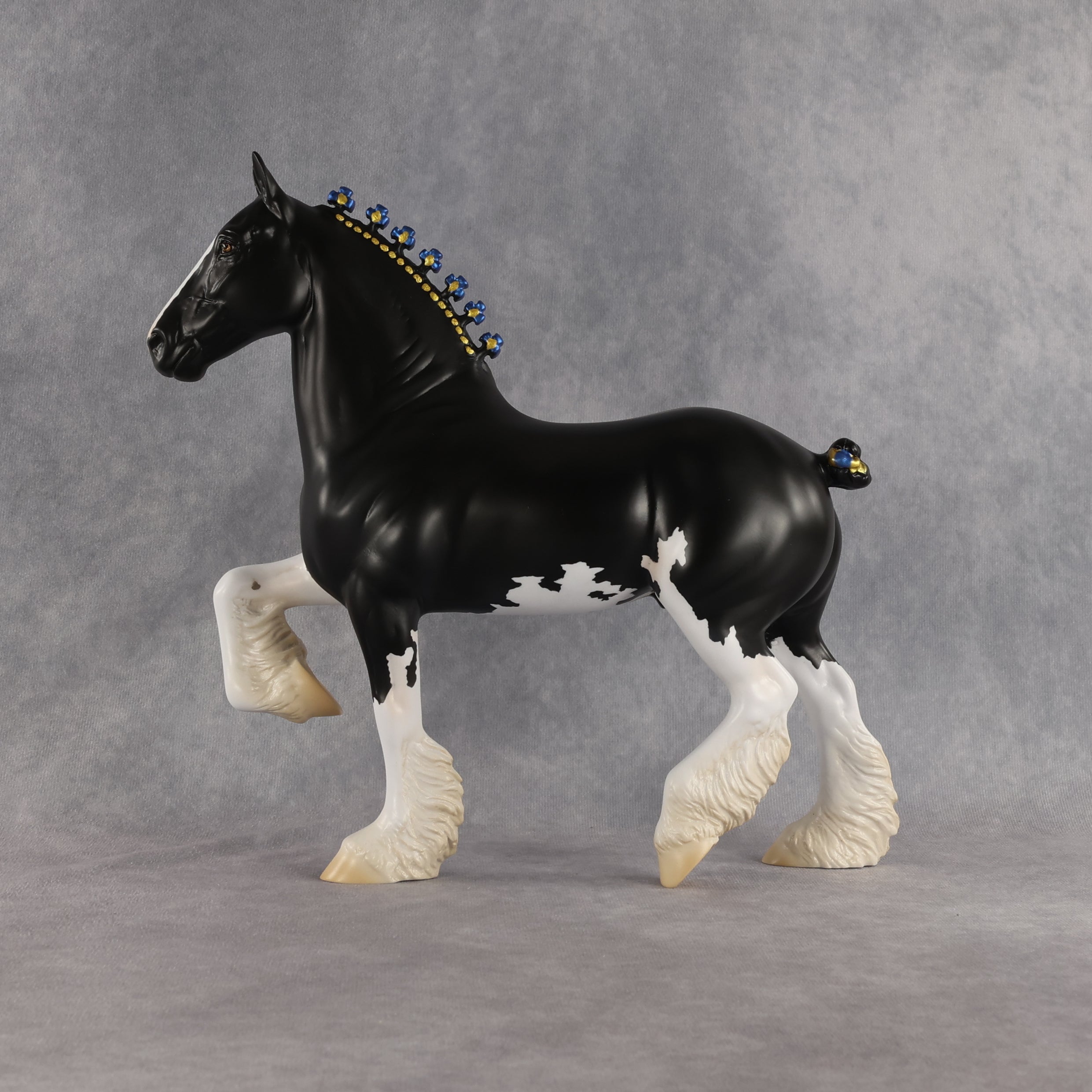 Shark! OOAK Trotting Drafter by Madi Wiseman EQ26