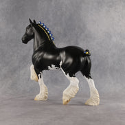 Shark! OOAK Trotting Drafter by Madi Wiseman EQ26