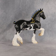 Shark! OOAK Trotting Drafter by Madi Wiseman EQ26